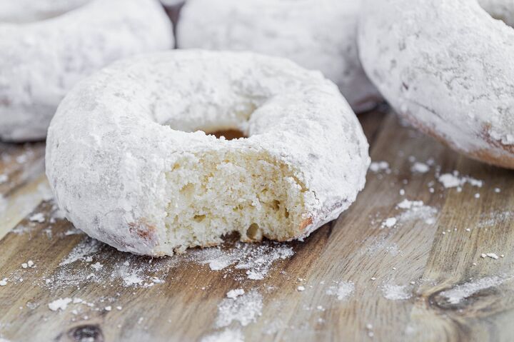 s the top 30 baked goods to make during lockdown, Old Fashioned Powdered Donuts