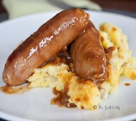 Bangers and Mash With Milk Stout Gravy {Sausage and Mashed Potatoes}