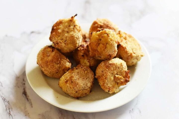 chicken kiev balls recipe air fryer or shallow fry