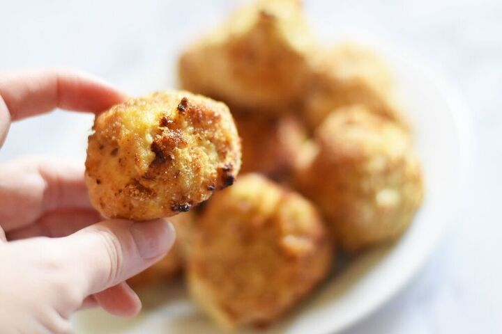 chicken kiev balls recipe air fryer or shallow fry