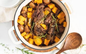 Rosemary Pot Roast With Butternut Squash