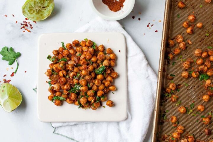 chili lime roasted chickpeas, Chili lime roasted chickpeas make a great appetizer side or snack