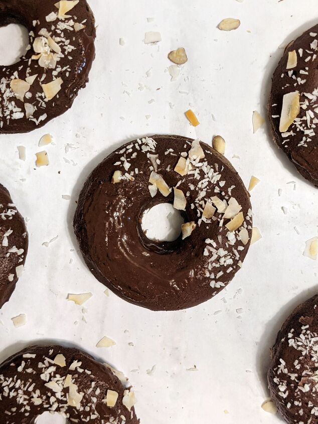 s 18 delightful donut recipes, Good for You Baked Chocolate Donuts Whole Wh