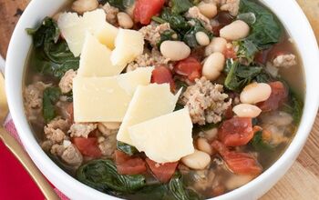 Italian Sausage, White Bean, and Spinach Soup