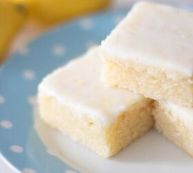These "fudgy" lemon bars taste like biting into pure sunshine!
