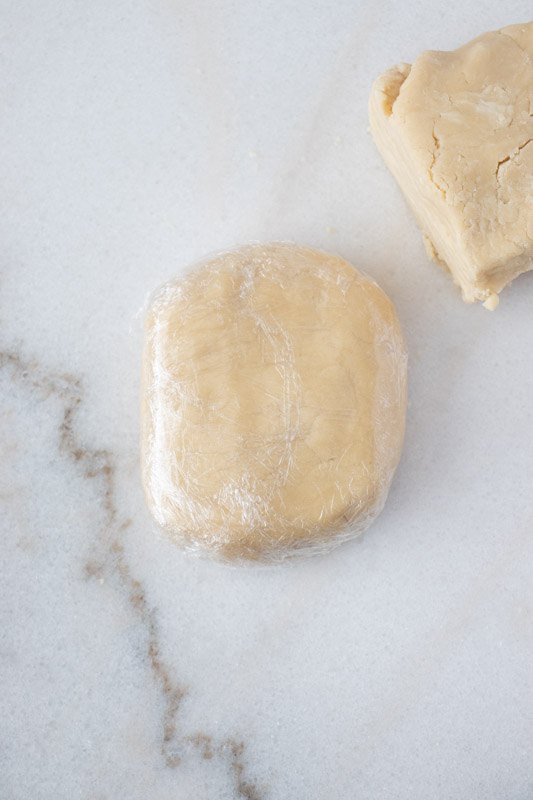 perfect pie crust, Wrap in plastic and chill for 30 minutes or up to 3 days