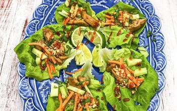 Thai Chicken Lettuce Wraps in 15 Minutes