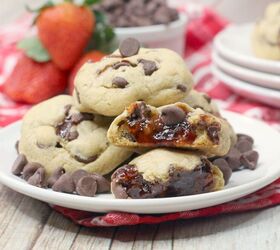 Strawberry Infused Chocolate Chip Cookie Recipe