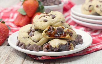 Strawberry Infused Chocolate Chip Cookie Recipe