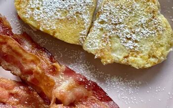 Heart Shaped Stuffed French Toast