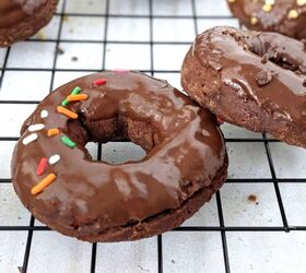 Easy Air Fryer Chocolate Donuts – No Yeast, From Scratch!