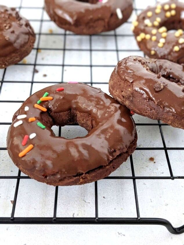 easy air fryer chocolate donuts no yeast from scratch