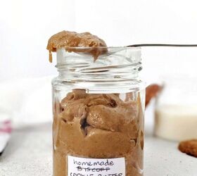 Easy Healthy Homemade Cookie Butter (3 Ingredients & Low Fat)