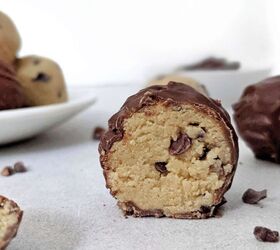 low carb cookie dough protein balls no bake sugar free