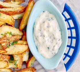 Air Fried Truffle Parmesan Fries With Garlic Chive Aioli | Foodtalk