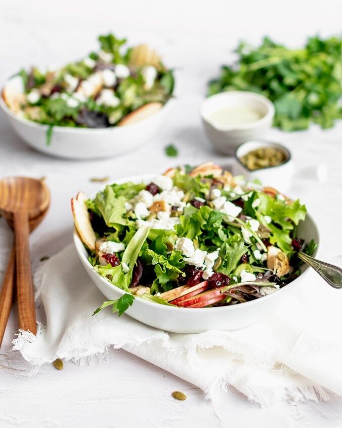 chicken apple and feta salad