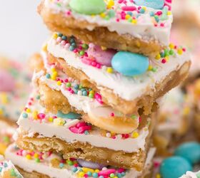Easter Crack Candy – Saltine Bark