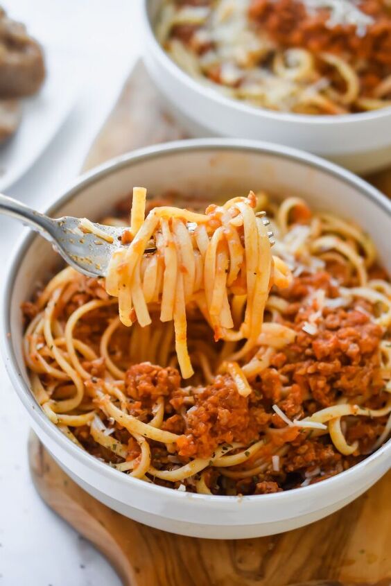 homemade bolognese sauce, Spaghetti Bolognese