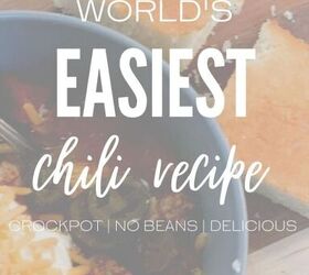 world s easiest chili recipe