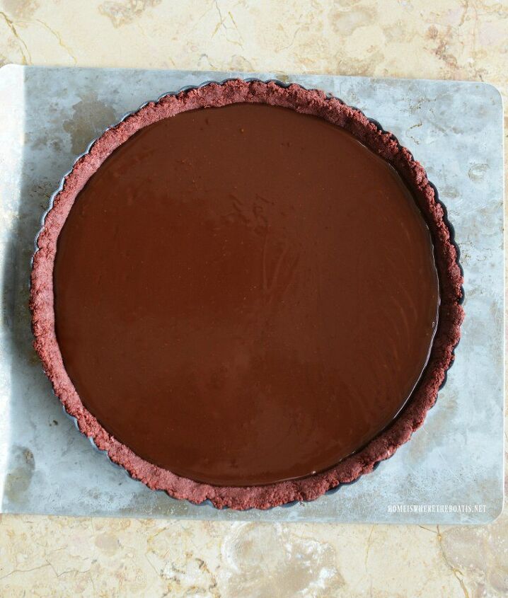 love at first bite no bake 5 ingredient chocolate tart