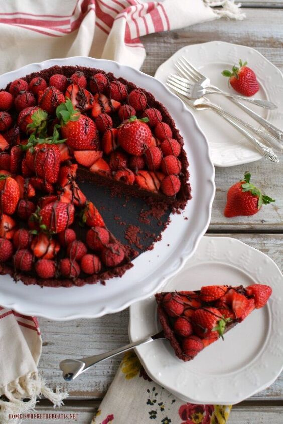 love at first bite no bake 5 ingredient chocolate tart