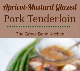 apricot mustard glazed pork tenderloin