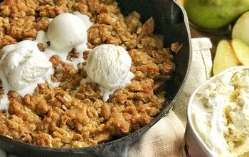 Pear Cobbler in Your Cast Iron Skillet