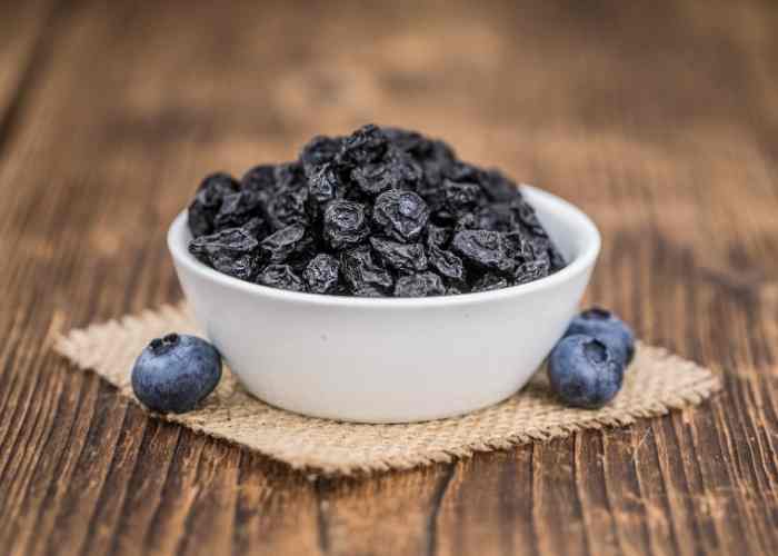 how to dehydrate blueberries