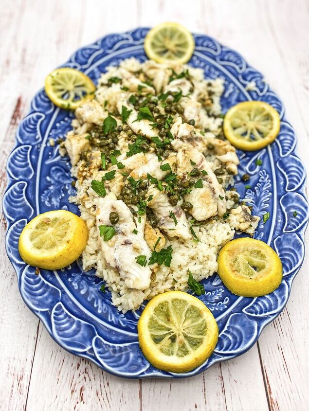 mangrove snapper with butter lemon and capers