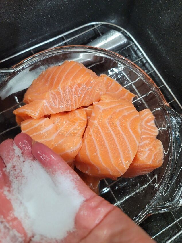 salmon 3 ways