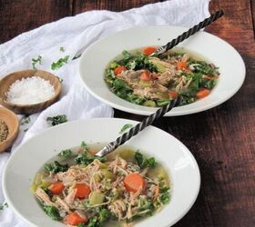 Chicken and Wild Rice Soup With Kale | Foodtalk