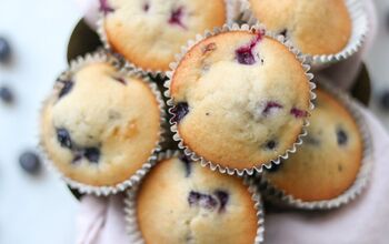 One Bowl Blueberry Muffins