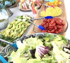 Taco bar deals baby shower