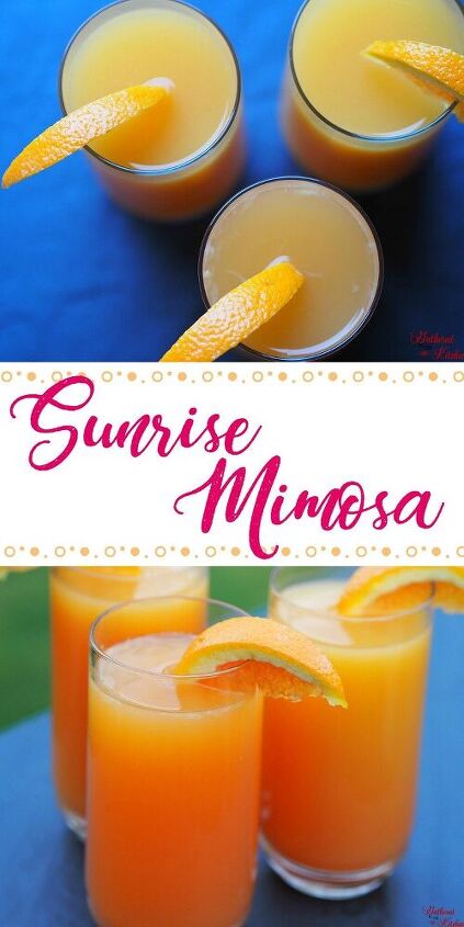 sunrise mimosas