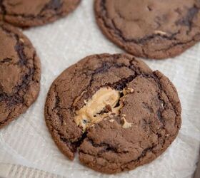 chocolate peanut butter filled cookies