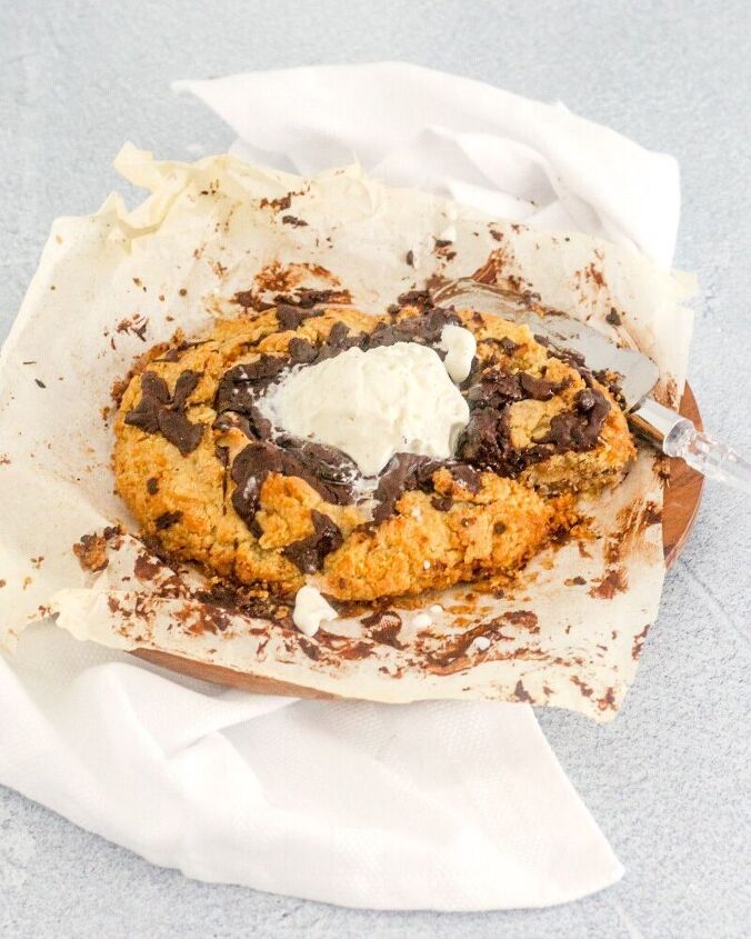chocolate orange galette