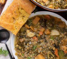 s our top 5 favorite easy winter soups, Winter Vegetable Lentil Soup