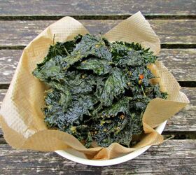How to Make Delicious, Healthy Stinging Nettle Crisps