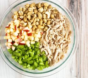 healthy cashew chicken salad dairy free