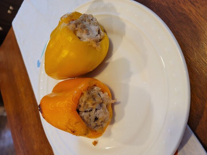 stuffed peppers with ground turkey and rice