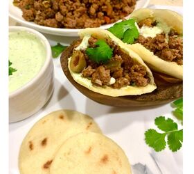 Arepas With Beef Picadillo
