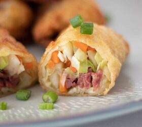 Corned Beef and Cabbage Egg Rolls