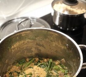 chickpea green curry