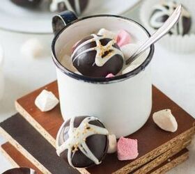 mini hot chocolate bomb recipe for warm winter drinks treats