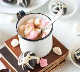 mini hot chocolate bomb recipe for warm winter drinks treats