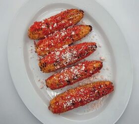 flamin hot cheetos grilled corn elote style