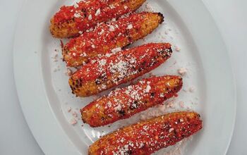 Flamin Hot Cheetos Grilled Corn (Elote Style)