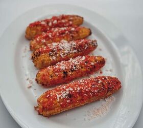 flamin hot cheetos grilled corn elote style