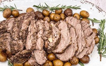 Roasted Leg of Lamb With Red Wine and Rosemary