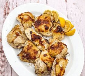 Broiled Lemon Chicken Thighs